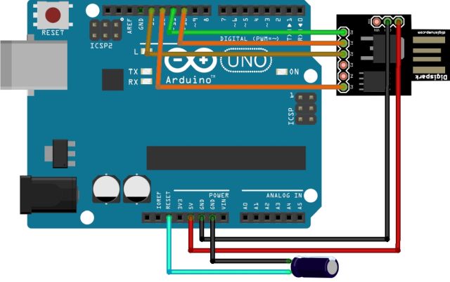 Digispark T85 programozása