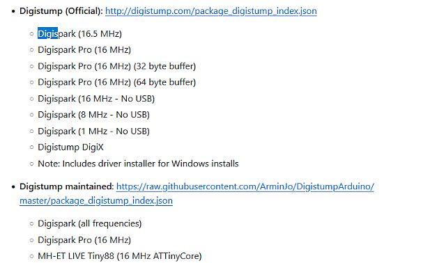 Arduino telepítése II. - Bővített processzortámogatás - Cseh Robert / TavIR 02186 arduio boardmanager add third select digispark - Cseh Robert / TavIR - arduino,board,alaplap,manager