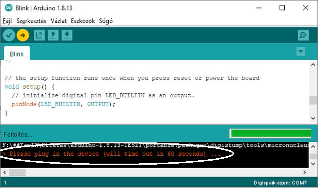 Digispark T85 (ATtiny85) használata - Cseh Robert / TavIR A feltöltésre/csatlakoztatásra várva...