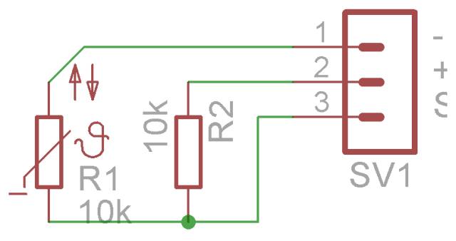 NTC hőmérő modul tesztelése Arduino-val – stabil analóg mérés alapjai (KY-013) - Cseh Robert / TavIR 09987 ntc schematic - Cseh Robert / TavIR - NTC,hőmérő