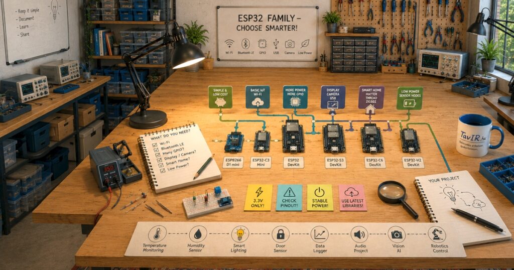 ESP32 család - Hát én immár kit válasszak? - Cseh Robert / TavIR EPS kiválasztási stratégia