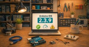 Arduino IDE 2.3.9 megjelent - 2026. 05. 26.