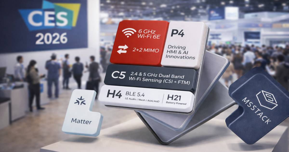 Ces Edit System CES 2026 – fókuszban az Espressif Systems újdonságai - TavIR